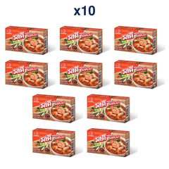 RosDee Tom Yum Bouillon Cubes — Pack of 10 | 72 g Each — exact number of retail packs