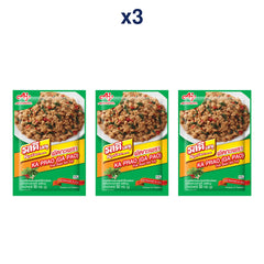 RosDee Menu Ka Prao Hot Basil Stir-Fry Seasoning — Pack of 3 | 50 g Each — exact number of retail packs