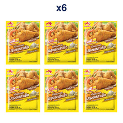 RosDee Menu Krua Krob Ros Crispy Flour, Original — Pack of 6 | 90 g Each — exact retail pack quantity