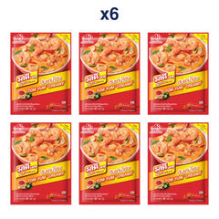 RosDee Menu Creamy Tom Yum Seasoning — Pack of 6 | 60 g Each — exact number of retail packs