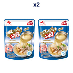 RosDee Liquid Noodle Soup Base, Clear Naam Sai — Pack of 2 | 350 g Each — exact number of retail packs