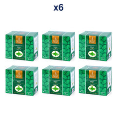 Royal Project Mint Herbal Infusion 20 Tea Bags × 1.5 g (30 g per Pack) — Pack of 6 — exact quantity