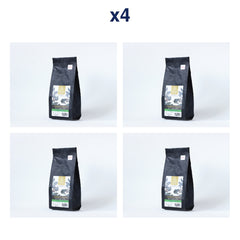 Royal Project Doi Sam Muen Arabica Whole Bean Coffee – Dark Roast 200 g — Whole Beans Pouch — Pack of 4 — exact retail package quantity