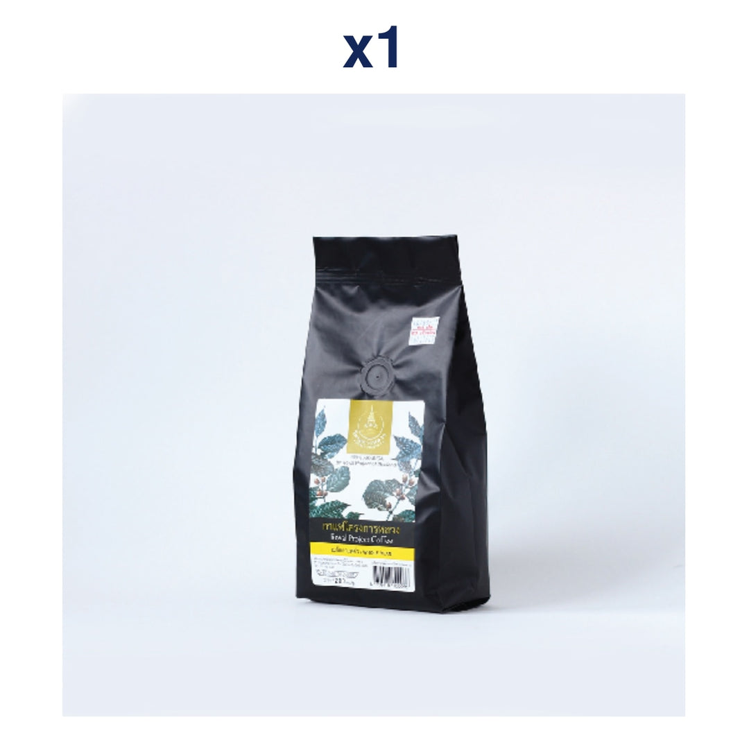 Royal Project Arabica Ground Coffee – Dark Roast 200 g — Ground Coffee Pouch — exact retail package quantity