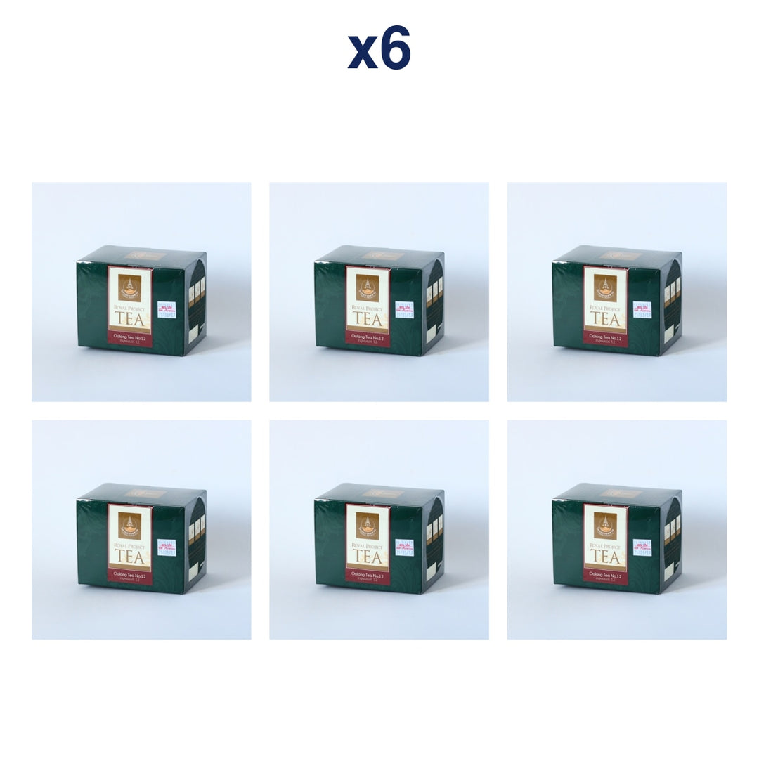 Royal Project Oolong Tea No.12 40 g — 20 Tea Bags × 2 g — Pack of 6 — exact retail package quantity