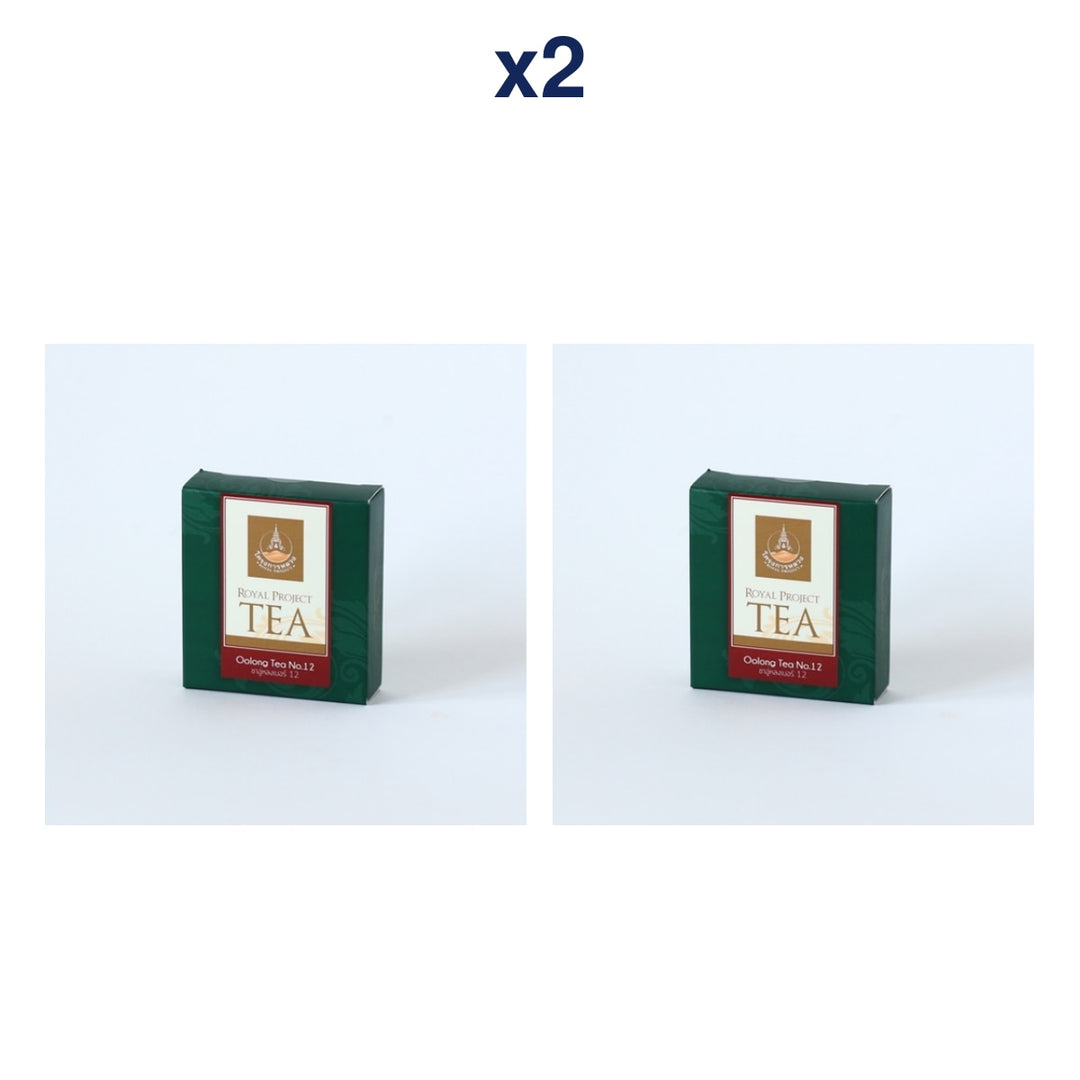 Royal Project Oolong Tea No.12 6 g — 3 Tea Bags × 2 g — Pack of 2 — exact retail package quantity