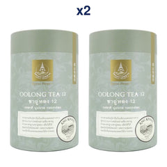 Royal Project Organic Angkhang Oolong Tea No.12 200 g — Loose Tea Tin — Pack of 2 — exact retail package quantity