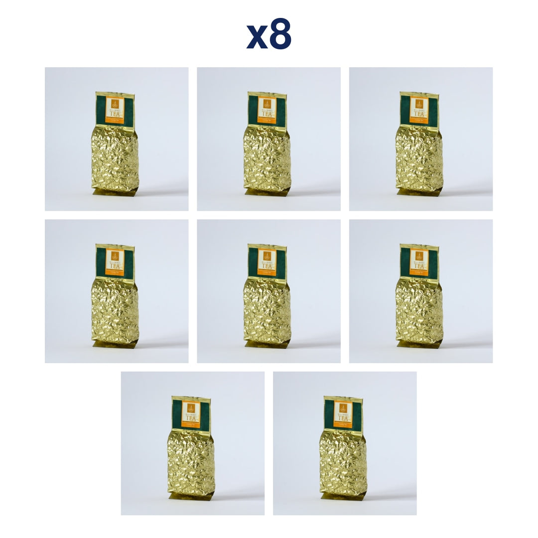 Royal Project Angkhang Oolong Tea 100 g — Loose Tea Pouch — Pack of 8 — exact retail package quantity