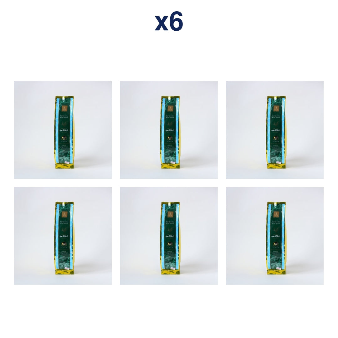 Royal Project Angkhang Aspidistra Herbal Infusion 50 g — Loose Herbal Infusion — Pack of 6 — exact retail package quantity