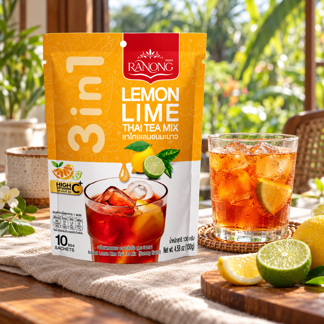 Lemon Lime Thai Tea — illustrative serving suggestion