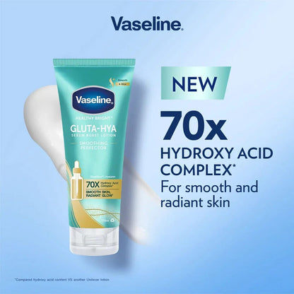 Vaseline Gluta-Hya Serum Burst Lotion Smoothing Perfector Repair – 2 x 300ml | Skin Texture Refining & Deep Hydration