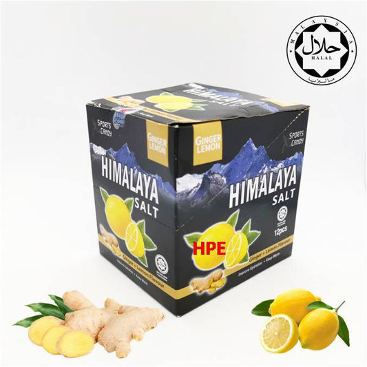 Himalaya Salt Extra Cool Mint Candy Lemon Flavour – 12 pcs, Pack of 2 | Refreshing Sugar-Free Lozenges