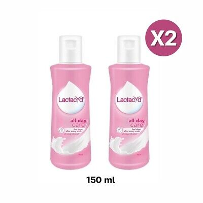 Lactacyd All-Day Care Feminine Wash – 150ml x 2 | Gentle Daily Intimate Hygiene for Women