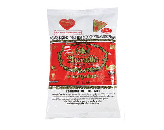ChaTraMue Thai Tea Mix – 400g x 2 Bags – Original Thai Tea Blend for Milk Tea & Iced Tea