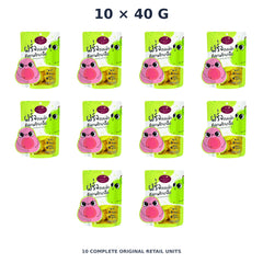 Sriwanna Gold Dried Guava with Chili & Salt – 10 × 40 g — exact quantity shown on white background