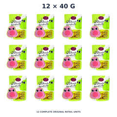 Sriwanna Gold Dried Guava with Chili & Salt – 12 × 40 g — exact quantity shown on white background