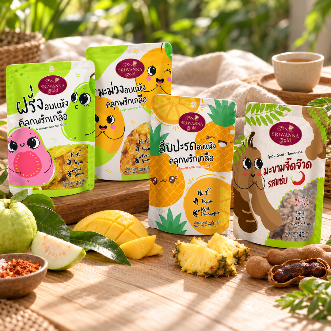 Sriwanna Gold Chili Fruit & Tamarind Discovery complete set — lifestyle view 2, serving or routine illustration