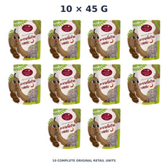 Sriwanna Gold Spicy Sweet Tamarind – 10 × 45 g — exact quantity shown on white background
