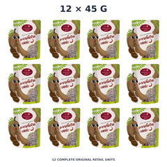 Sriwanna Gold Spicy Sweet Tamarind – 12 × 45 g — exact quantity shown on white background