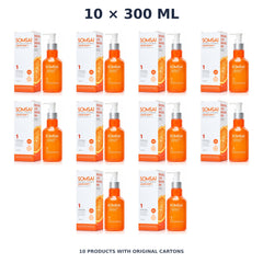 Somsai Natural Vitamins Liquid Soap+ – 10 × 300 ml — exact quantity shown on white background