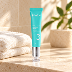 Somsai Triple-Lock Moisture Cream 20 g — lifestyle view 1, serving or routine illustration
