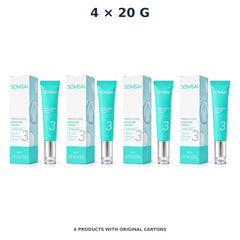 Somsai Triple-Lock Moisture Cream – 4 × 20 g — exact quantity shown on white background