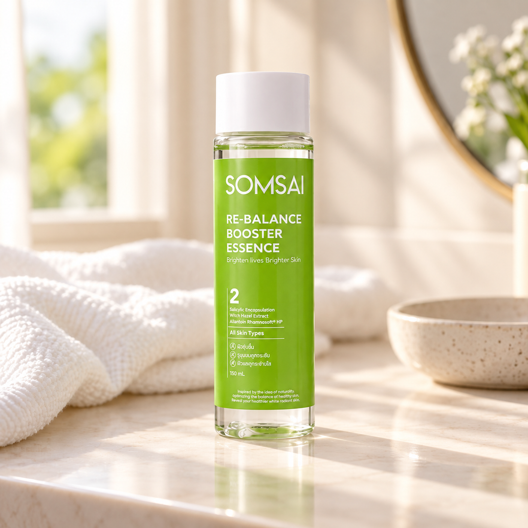 Somsai Re-Balance Booster Essence 150 ml — lifestyle view 2, serving or routine illustration