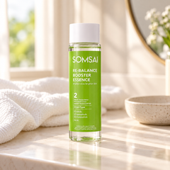 Somsai Re-Balance Booster Essence 150 ml — lifestyle view 2, serving or routine illustration