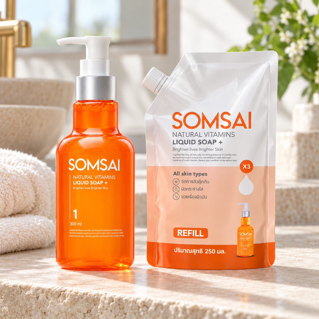 Somsai Cleanse & Refill Duo complete set — lifestyle view 1, serving or routine illustration
