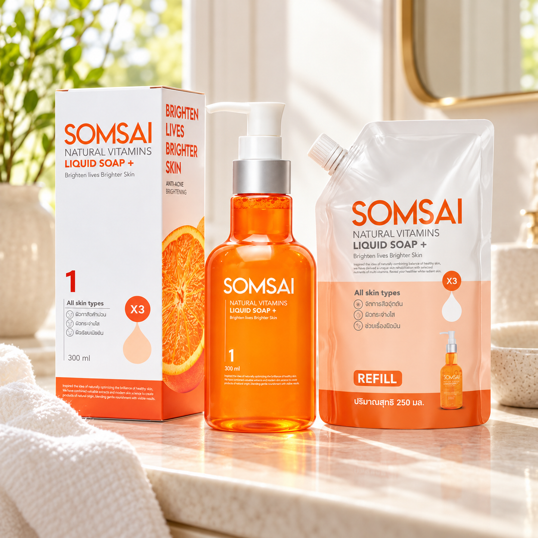 Somsai Cleanse & Refill Duo complete set — lifestyle view 2, serving or routine illustration