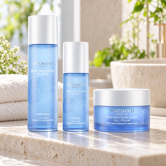 Srichand Skin Moisture Burst Routine complete set — lifestyle view 1, serving or routine illustration