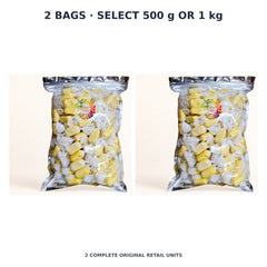 Sukjai Fruit Durian Milk Toffee – 2 Bags — exact quantity shown on white background
