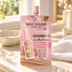 Srichand Enchanted Cover Perfect Foundation 7g. 120 Beige 7 g — lifestyle view 2, serving or routine illustration