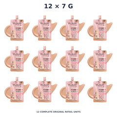Srichand Enchanted Cover Perfect Foundation 7g. 120 Beige – 12 × 7 g — exact quantity shown on white background