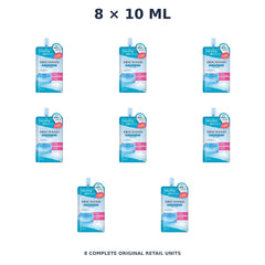 Srichand Skin Moisture Burst Gel Cream 10ml – 8 × 10 ml — exact quantity shown on white background