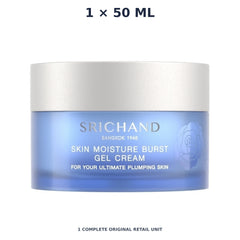 Srichand Skin Moisture Burst Gel Cream 50ml – 1 × 50 ml — exact quantity shown on white background