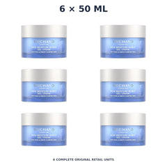 Srichand Skin Moisture Burst Gel Cream 50ml – 6 × 50 ml — exact quantity shown on white background
