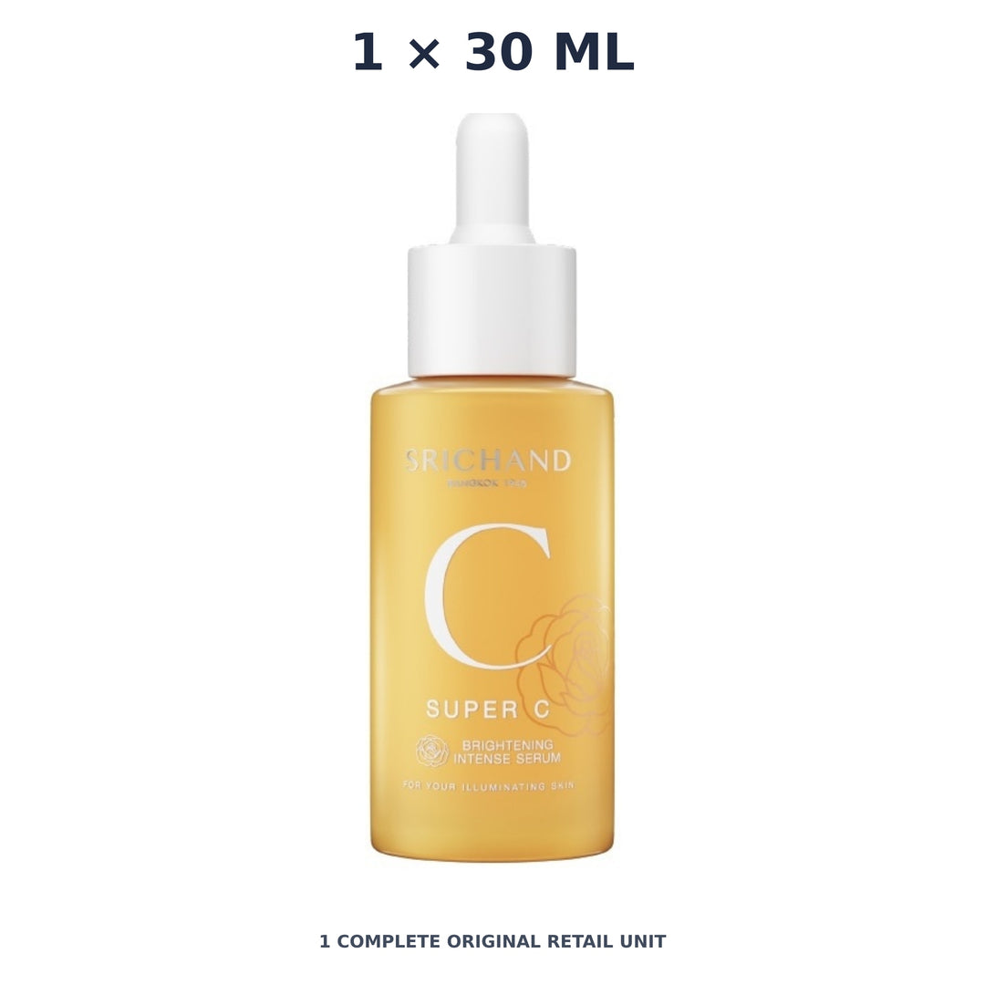 Srichand Super C Brightening Intense Serum 30ml – 1 × 30 ml — exact quantity shown on white background