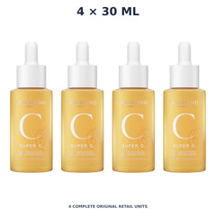 Srichand Super C Brightening Intense Serum 30ml – 4 × 30 ml — exact quantity shown on white background