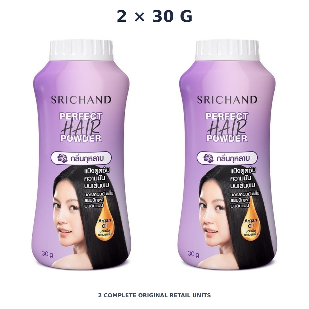 Srichand Perfect Hair Powder 30g – 2 × 30 g — exact quantity shown on white background