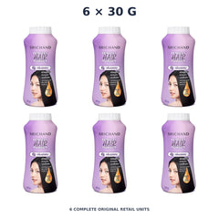 Srichand Perfect Hair Powder 30g – 6 × 30 g — exact quantity shown on white background