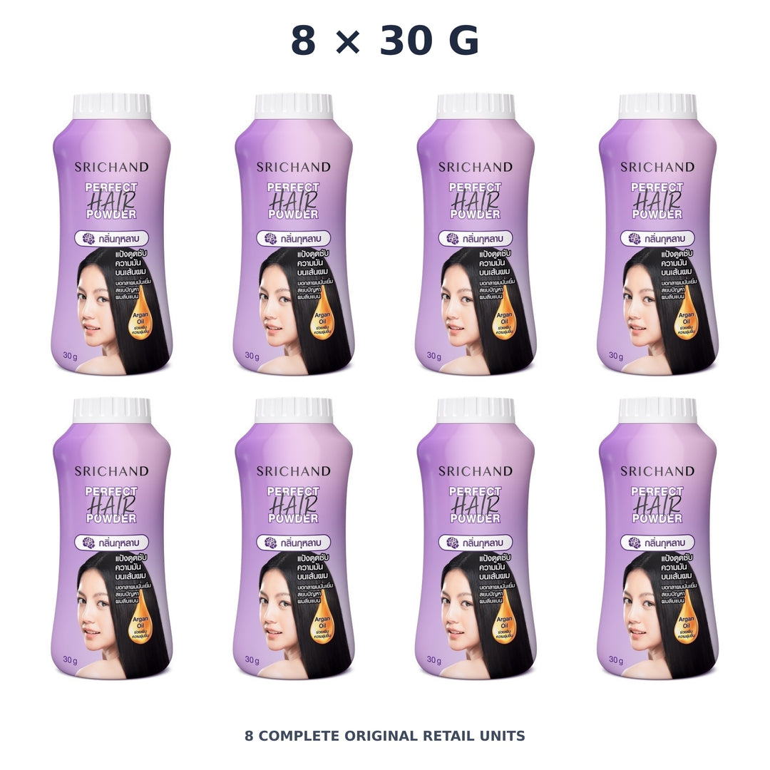 Srichand Perfect Hair Powder 30g – 8 × 30 g — exact quantity shown on white background