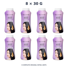 Srichand Perfect Hair Powder 30g – 8 × 30 g — exact quantity shown on white background