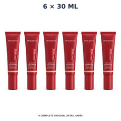 Srichand Super Coverage Always Matte Foundation SPF50+ PA++++ 30ml. 130 Natural – 6 × 30 ml — exact quantity shown on white background