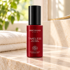 Srichand Timeless Anti-Aging Facial Serum 30ml 30 ml — lifestyle view 1, serving or routine illustration