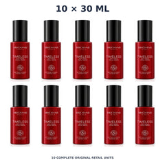 Srichand Timeless Anti-Aging Facial Serum 30ml – 10 × 30 ml — exact quantity shown on white background
