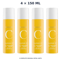 Srichand Super C Brightening Essence 150ml – 4 × 150 ml — exact quantity shown on white background