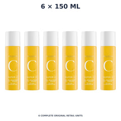 Srichand Super C Brightening Essence 150ml – 6 × 150 ml — exact quantity shown on white background