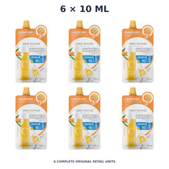 Srichand Super C Brightening Essence 10ml – 6 × 10 ml — exact quantity shown on white background