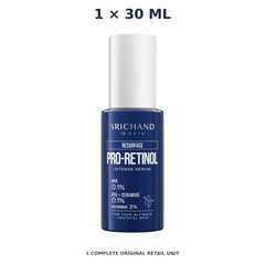 Srichand Resurface Pro Retinol Intense Serum 30ml – 1 × 30 ml — exact quantity shown on white background